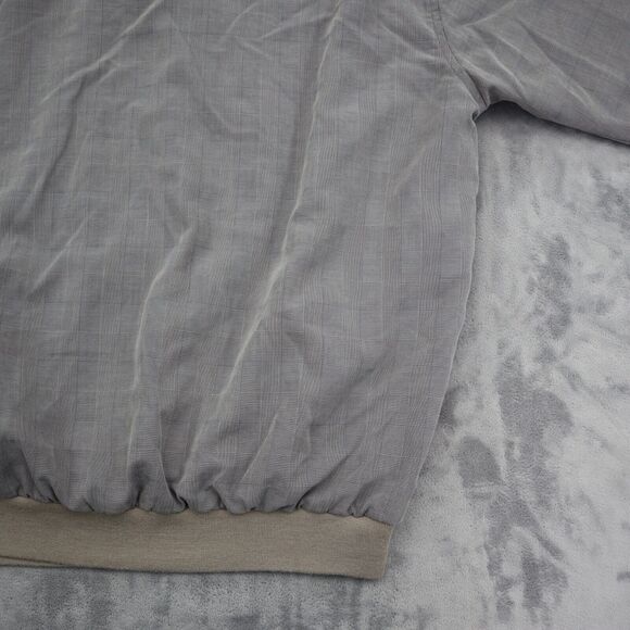 Sun Mountain Sweatshirt Mens L Gray Beige Long Sleeve VNeck Pullover Activewear - Picture 16 of 16